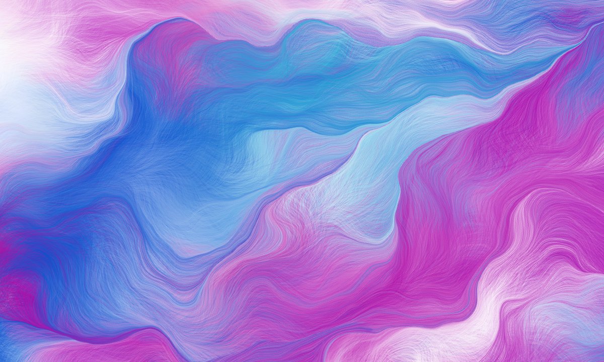 Digital painting generated from a participant's brainwaves, The Art of Feeling